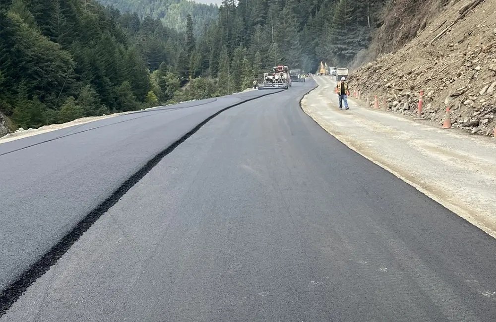 Hillside Paving being done in Westport geotagged