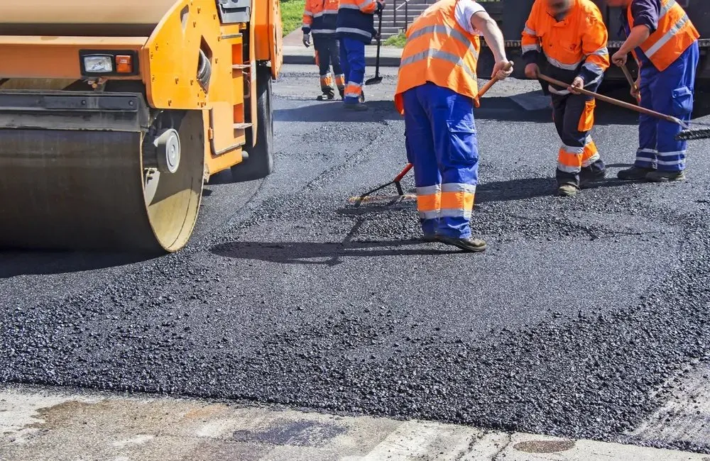 Hillside Paving Work being done in Fairfield geotagged