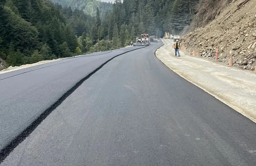 Hillside Paving being done in Westport geotagged
